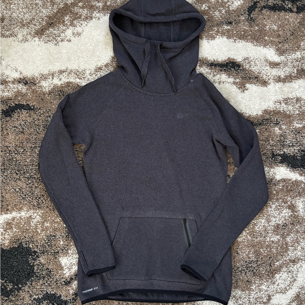 Women's Gray Cowl Neck Hoodie